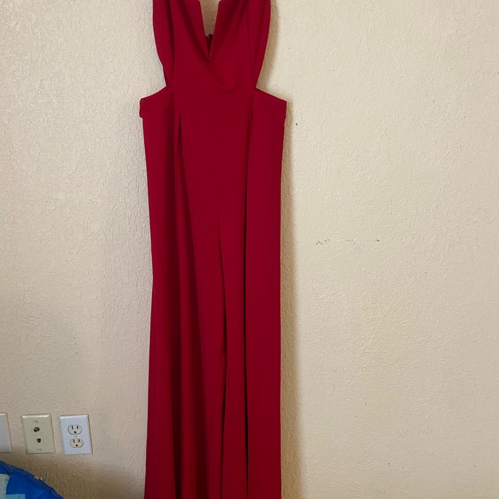 Chic Red Trousers - Picture 3 of 4